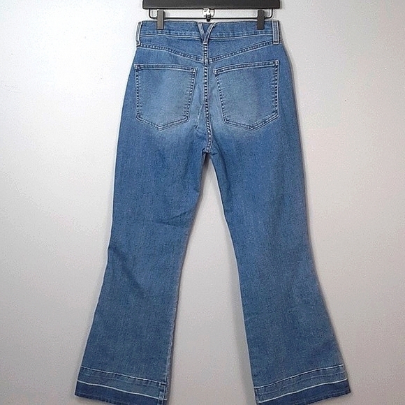 Veronica Beard Carson Ankle Flare High Rise Jeans - Picture 9 of 11